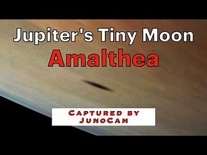 Juno Mission REVEALS Stunning New Views of Jupiter and Its TINY Moon Amalthea