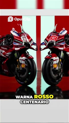 Red Ducati Symbolizes History, Present, & Future!