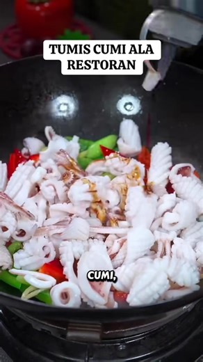 Olahan Cumi Ala Resto #OlahanCumi #CumiAlaResto #MenuSeafood #MasakanRumahan #MasakDiRumah