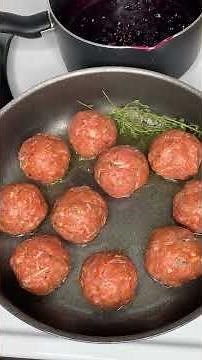 TERIYAKI MEATBALLS