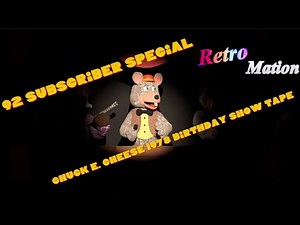Chuck E. Cheese pizza time theatre 1978 birthday show tape|Retro Mation#chuckecheese #Animatronics