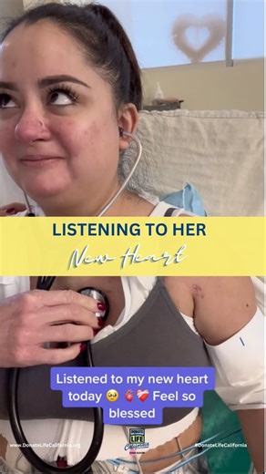 Watch Norma listen to the beat of a second chance ❤️ After a successful heart transplant, she feels the rhythm of hope and gratitude. Organ donation saves live, be a hero and register today. Credit: @angiielove89 #GiveLife #HeroInYou #GiftOfHope #OrganDonation #SecondChance #DonateLife | Donate Life California