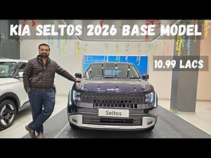 Finally Kia Seltos 2026 Base Model is Here | Kia Seltos 2026 Review