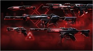 All male and female voicelines for new mech-themed Protocol 781-A weapon skin bundle in Valorant