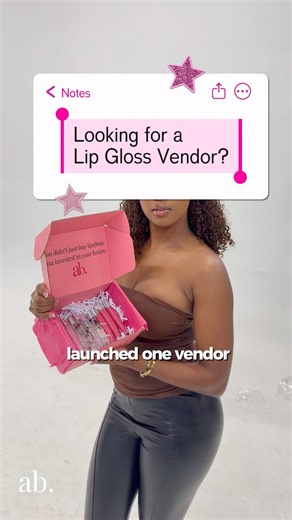 We’re a Private Label Lip Gloss Vendor 🩷 #wholesalelipgloss #lipglossvendor
