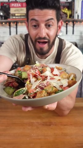 Italian combo bread salad recipe