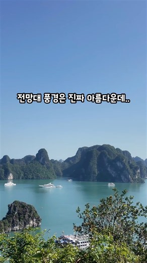 하노이 여행 필수 코스! 하롱베이 당일투어 1분 정리 🇻🇳