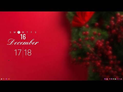 KDE Plasma Christmas Customization (Step-by-Step Guide)