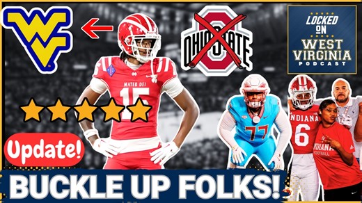 XMAS EARLY? Chris Henry Jr, Parks, Dues, ALL HAVE SMOKE to WVU! LETS GO!