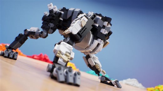 LEGO Custom Brick-Built Sawtooth - The Mechanical Beast Awakens 1080p