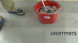How to Clean Garage Floor Tiles - Click Together Plastic Tiles - Greatmats