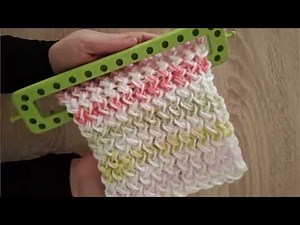 Knitting loom for beginners step by step