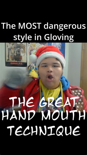 Meme Man on Instagram: "I created the most DANGEROUS style in GLOVING #gloving #christmas #fyp #cringe #funny"
