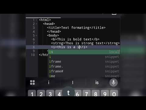 Defferent text formatting in html