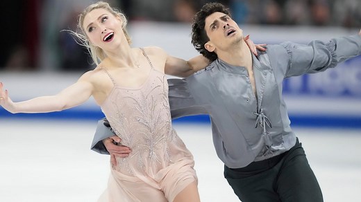 Canada's Gilles, Poirier capture ice dance silver at figure skating worlds
