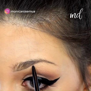 266K views · 7.3K reactions | What an easy tutorial on how to get your eyebrows on fleek! By: @monicarosemua | MetDaan Makeup | Facebook
