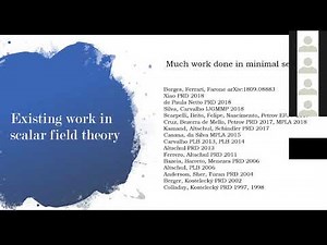 Ben Edwards' Talk: Finsler Geometry and Lorentz-Violating Fie;d Theories