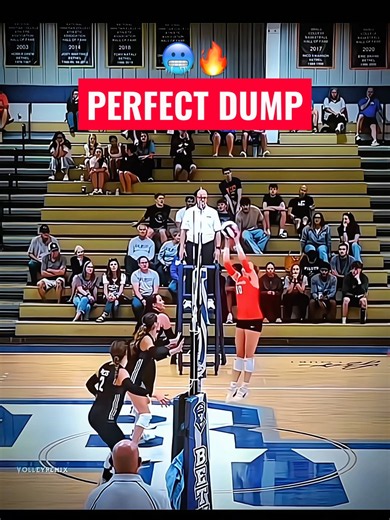 Setter saw the gap 🥶🔥 #volleyballskills #setter
