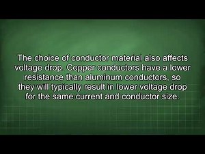 Calculating Voltage Drop in Parallel Conductors Explained
