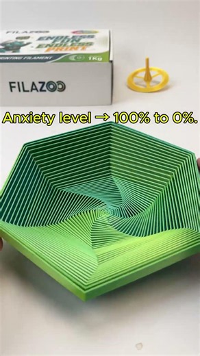 I 3D Printed This Optical Illusion... and It's Mesmerizing 🤯 #3dprinting #bambulab #toys