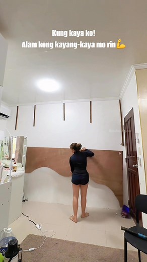 5M views · 60K reactions | Simple DIY at home para hindi naman boreng tingnan ang wall ☺️. #diy #fblifestyle #boholanaqueen #diyprojects | Boholana Queen | Facebook