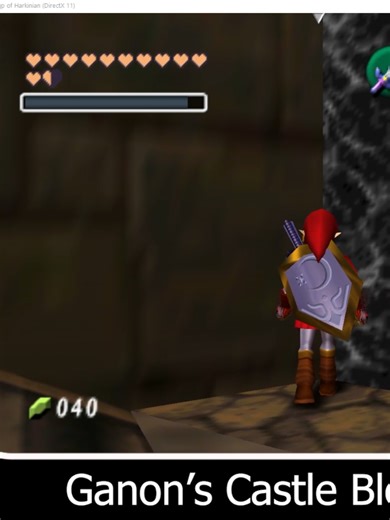 Gold Gauntlet skip Ganons Castle tutorial! #OoT #zelda #glitches #ocarinaoftime