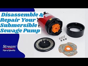 DIY Guide: Disassemble & Repair Your Submersible Sewage Pump
