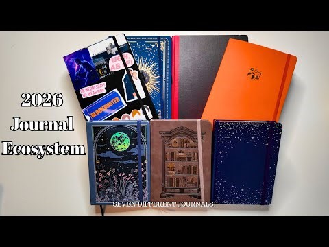 My 2026 Journal Ecosystem 📓 | How I Use Multiple Journals