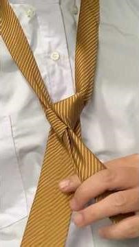 how to tying tie knot