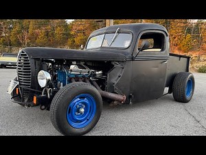Test Drive 1938 Ford "Rat Rod" Truck SOLD $7,950 Maple Motors #2705