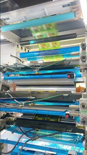 Lisheng Hot Selling Central drum Flexo printing machine the best choice for film printing
