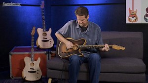 79K views · 1.3K reactions |  The new Fender Acoustasonic Telecaster takes your playing from earthy, organic acoustic sounds to tight pop strumming and all the way up to full-on fat Fender electric tones. https://goo.gl/qw8oW1 | Sweetwater | Facebook