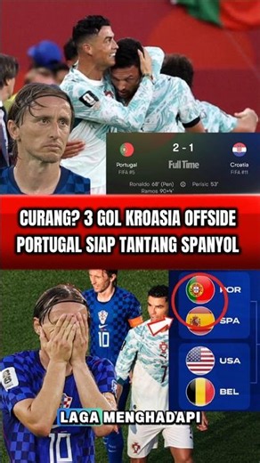 Was it rigged? PORTUGAL DEFEATS CROATIA IN THE 2026 WORLD CUP ROUND OF 32