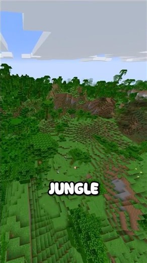 Did you know this biome only spawns in 1% of worlds #minecraft #shorts