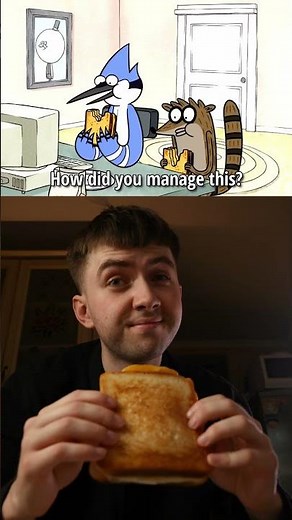 Grilled Cheese Deluxe from Regular Show! #regularshow #grilledcheese