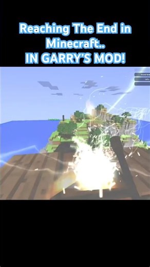 Reaching The End in Minecraft.. In Garry’s Mod! #garrysmod #ttt #troubleinterroristtown #minecraft