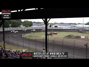 www.imca.tv | LIVE LOOK-IN | Kossuth County Speedway | Algona, IA | June 30th, 2022