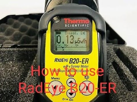 RADEYE B20 ER Overview// survey meter