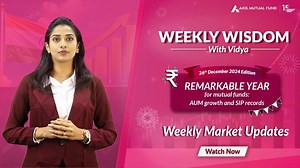 2024: A record year for Mutual Funds! Over 35% AUM growth signals increasing investor confidence. Learn how this impacts your investment journey and more about the last week's biggest events in our new Weekly Wisdom episode narrated by our AI host, Vidya. Know More: https://zurl.co/PCnX4 #AxisMutualFund #WeeklyWisdom | Axis Mutual Fund