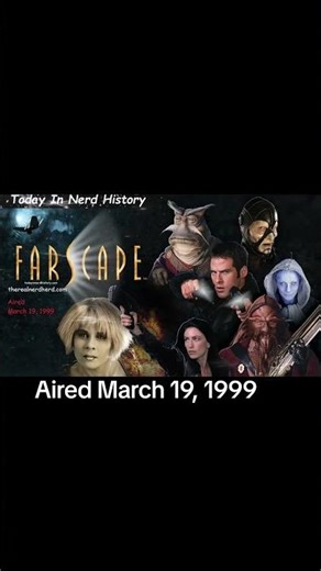 Farscape premiered March 19, 1999.