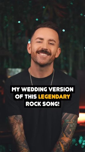 brent morgan on Instagram: "Turning legendary rock songs into wedding songs! 🤘🏼💍💒 #classicrock #rock #sweetchildofmine #wedding #weddingplanning"