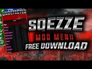 GTA 5 Online How To Install Mod Menu On PC Sqezze 1.6 FREE MOD MENU | Full Recovery | *UNDETECTED* |