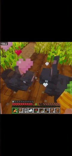 Adorable Rabbits In Minecraft