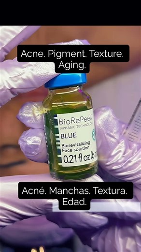 Elizabeth Camacho| Master Aesthetician| Bilingual on Instagram: "BioRePeel isn’t basic — and neither are my protocols. One peel. Every skin type. Face and body. All year long. BioRePeel is powerful, yes… but the real magic is knowing how to customize it for acne, pigment, texture, aging, and melanin-rich skin without fear or downtime. Because let’s be clear: 👉 the peel isn’t the flex. 👉 expert application is. — BioRePeel no es básico — y mis protocolos tampoco. Un solo peel. Todos los tipos de