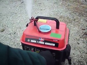 2 Stroke Generator Cold Start