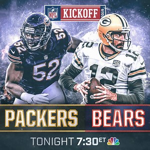 Football is back! Watch the Packers vs. the Bears tonight on NBC! http://stream.nbcsports.com/nfl/watch-sunday-night-football | WNYT NewsChannel 13