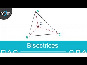 Bisectrices de un triángulo