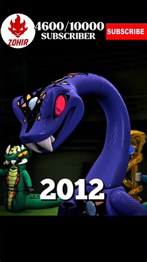 Pythor evolution (2022-2012) | #ninjagoedit #ninjago #ninjagoshorts #lego #nostalgia #pythor