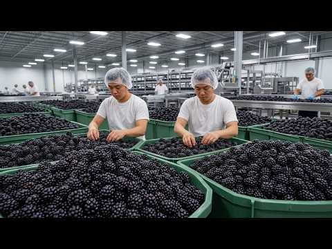 Why Blackberries Are Packed by Genius Machines: Inside the Insane Automated Process Exposed!