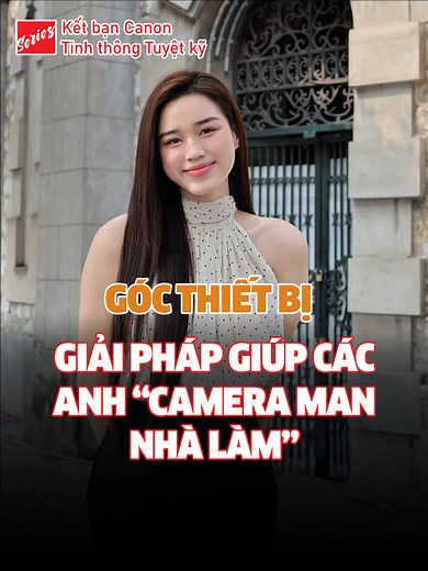 Giới thiệu Canon EOS R6 Mark II cho cameraman